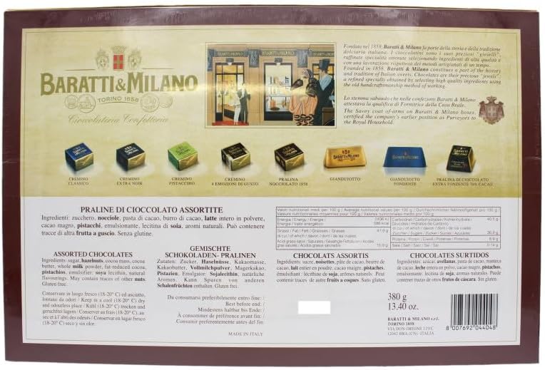 Конфеты Baratti & Milano Selenzione Prestige шоколадные 380 г - фото 2