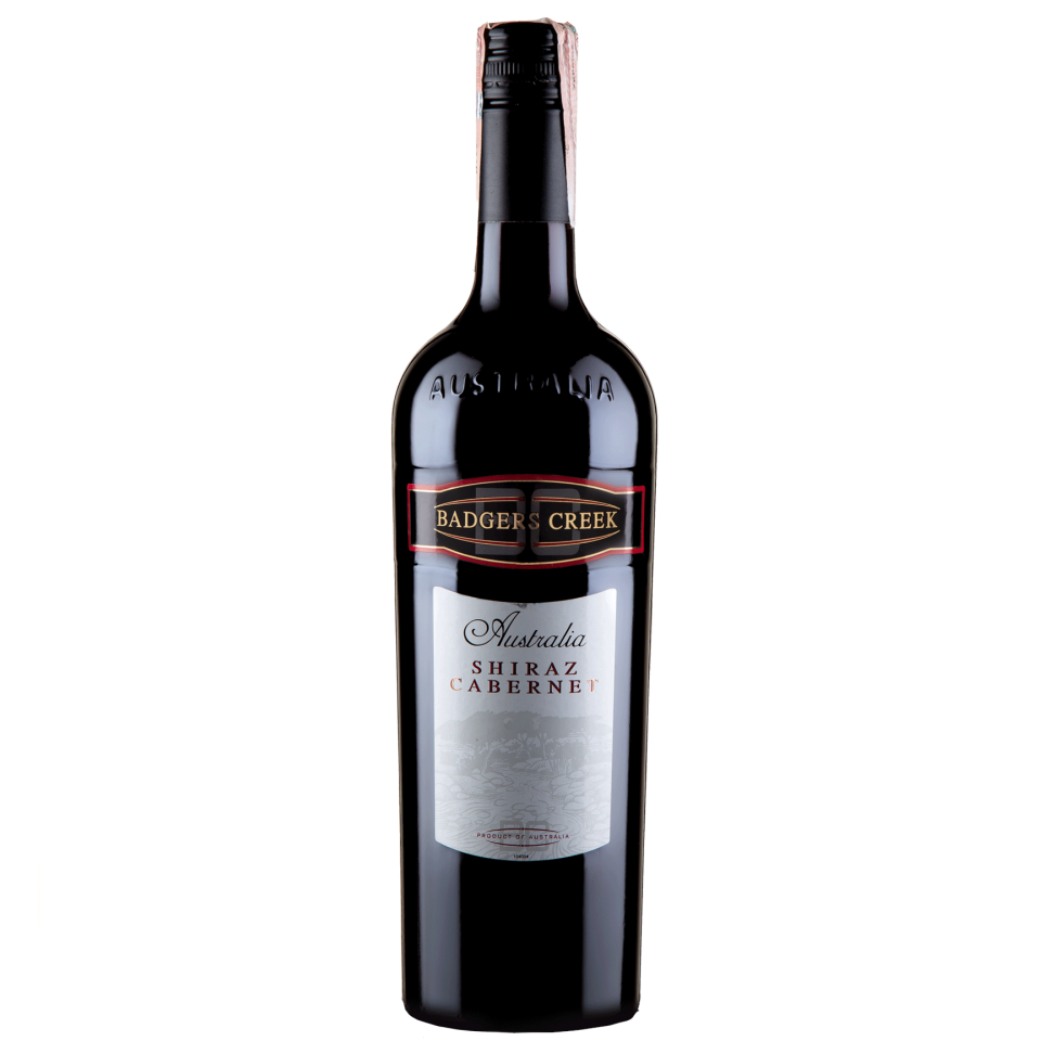 Вино Badgers Creek Shiraz Cabernet Sauvignon, червоне, сухе, 13%, 0,75 л - фото 1