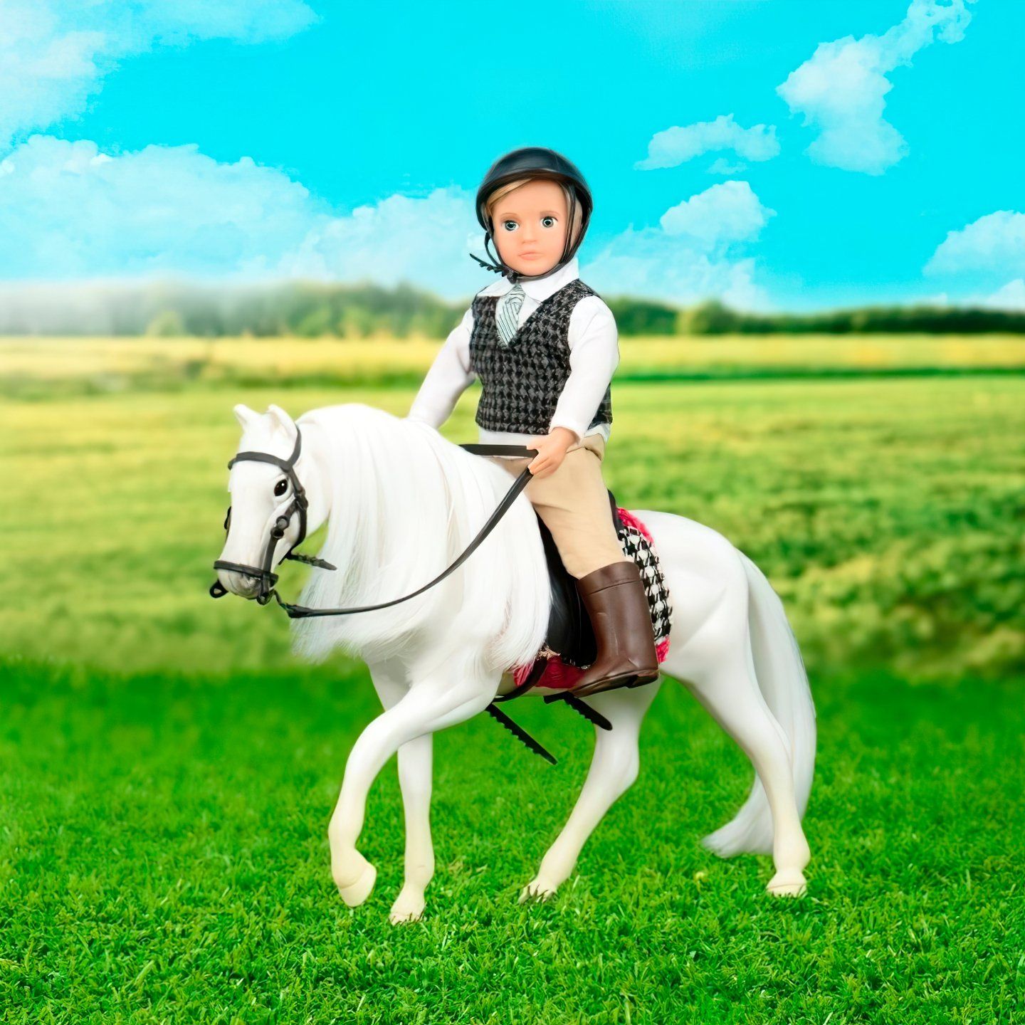 Игровая фигурка Lori Белая лошадь Камарилло (LO38000Z) - фото 3