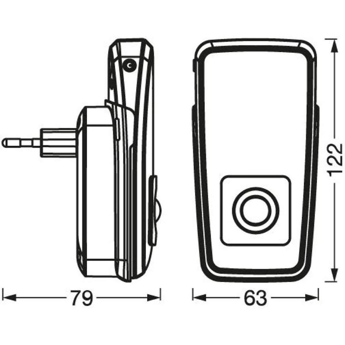 Светильник ночник Ledvance Lunetta Torch Inductive с аккумулятором (4058075759404) - фото 3