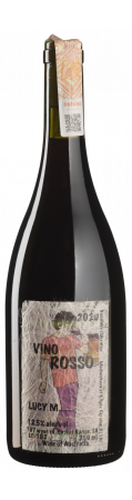 Вино Lucy Margaux Vino Rosso 2020 красное, сухое, 12,5%, 0,75 л - фото 1