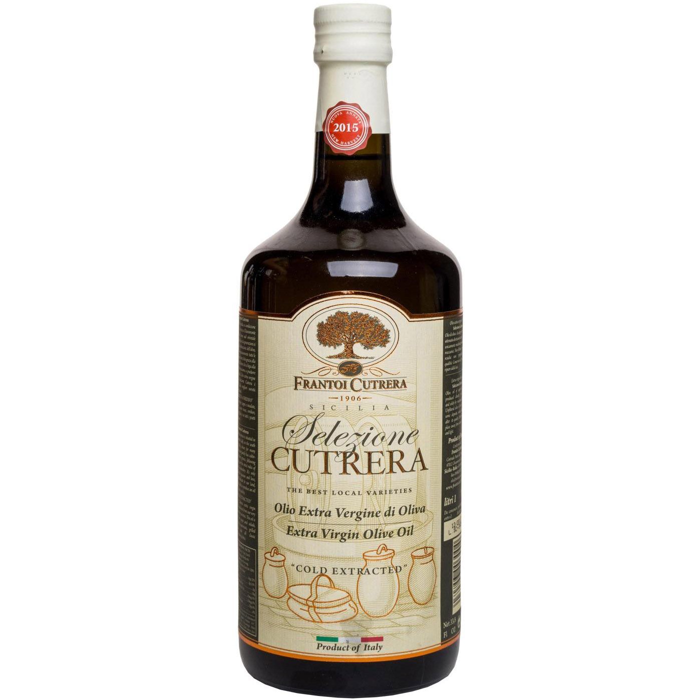 Масло оливковое Frantoi Cutrera Extra Virgin Selezione Cutrera 1 л (574816) - фото 1