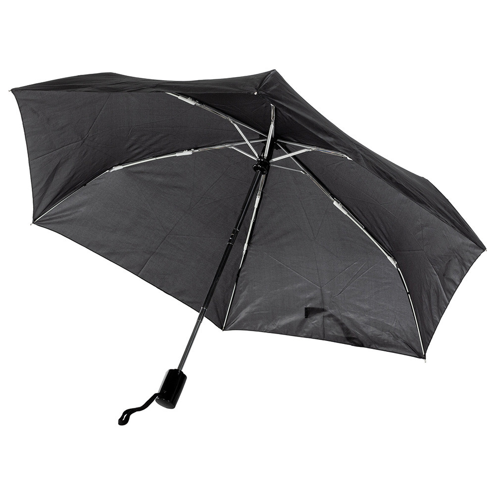Чоловіча складана парасолька повний автомат Incognito 96 см чорна - фото 3