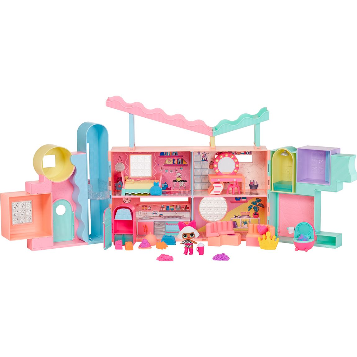 Игровой набор с куклой L.O.L. Surprise Squish Sand Волшебный дом (593218) - фото 2