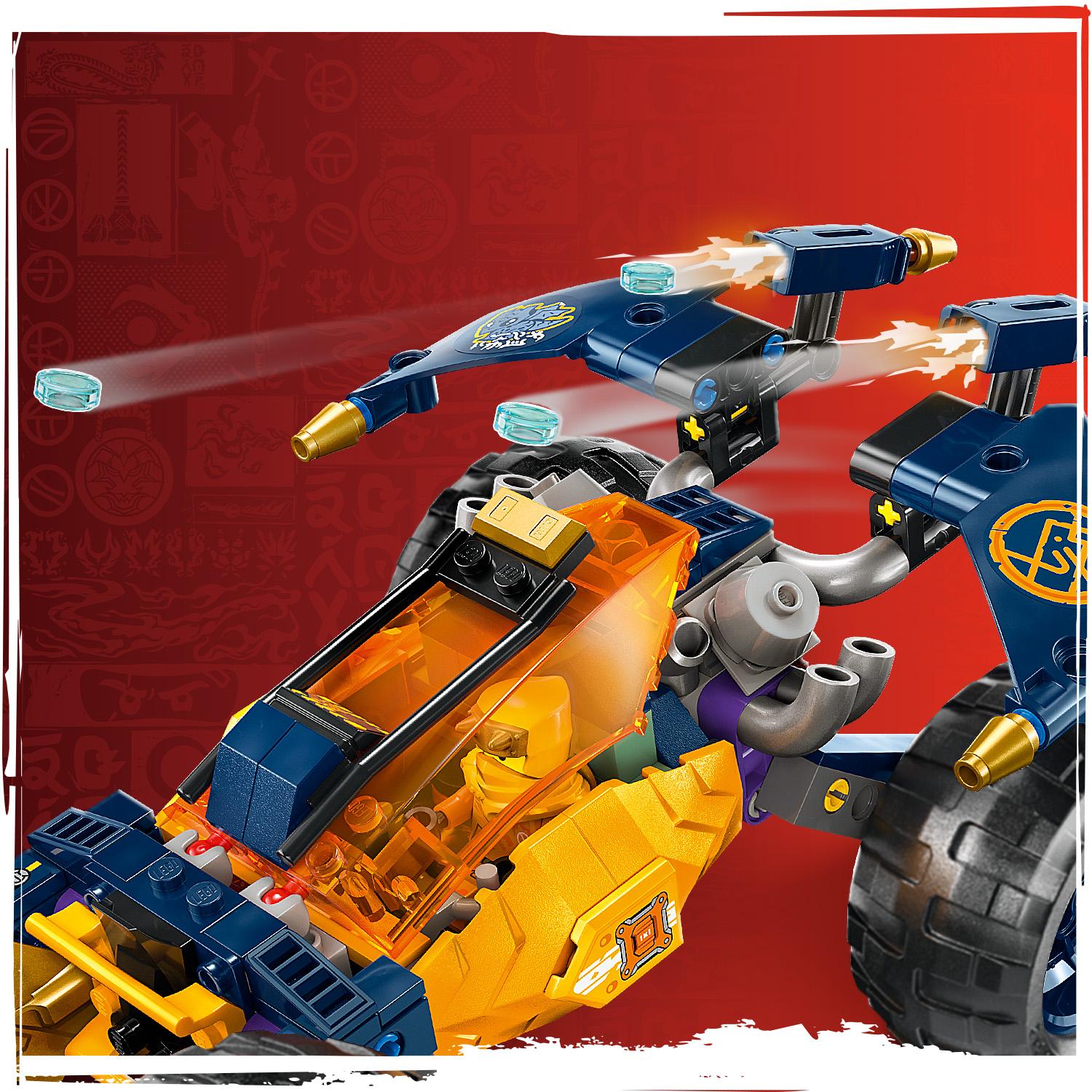 Конструктор LEGO Ninjago Багги для бездорожья ниндзя Арин 267 деталей (71811) - фото 8