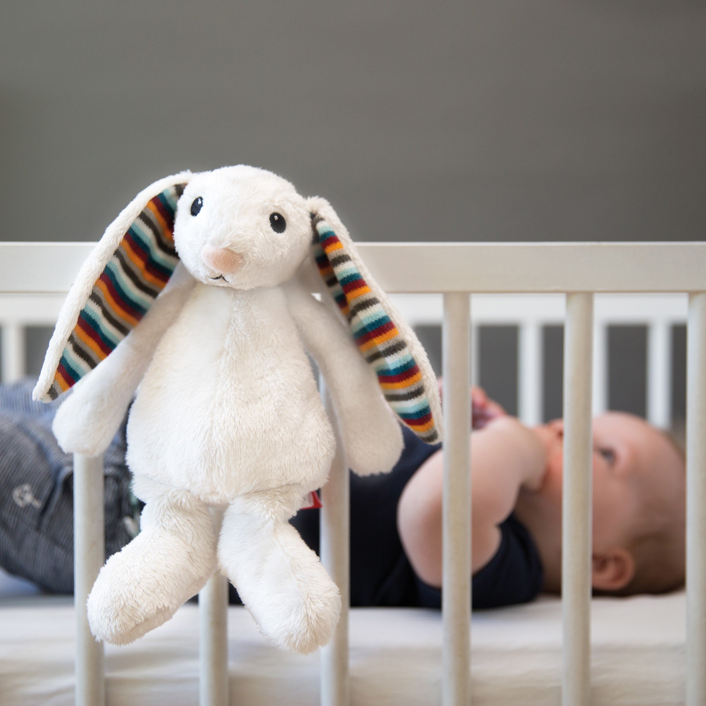 М'яка іграшка для новонародженого Zazu Bibi Кролик, 19 см (ZA-BIBI-01) - фото 4