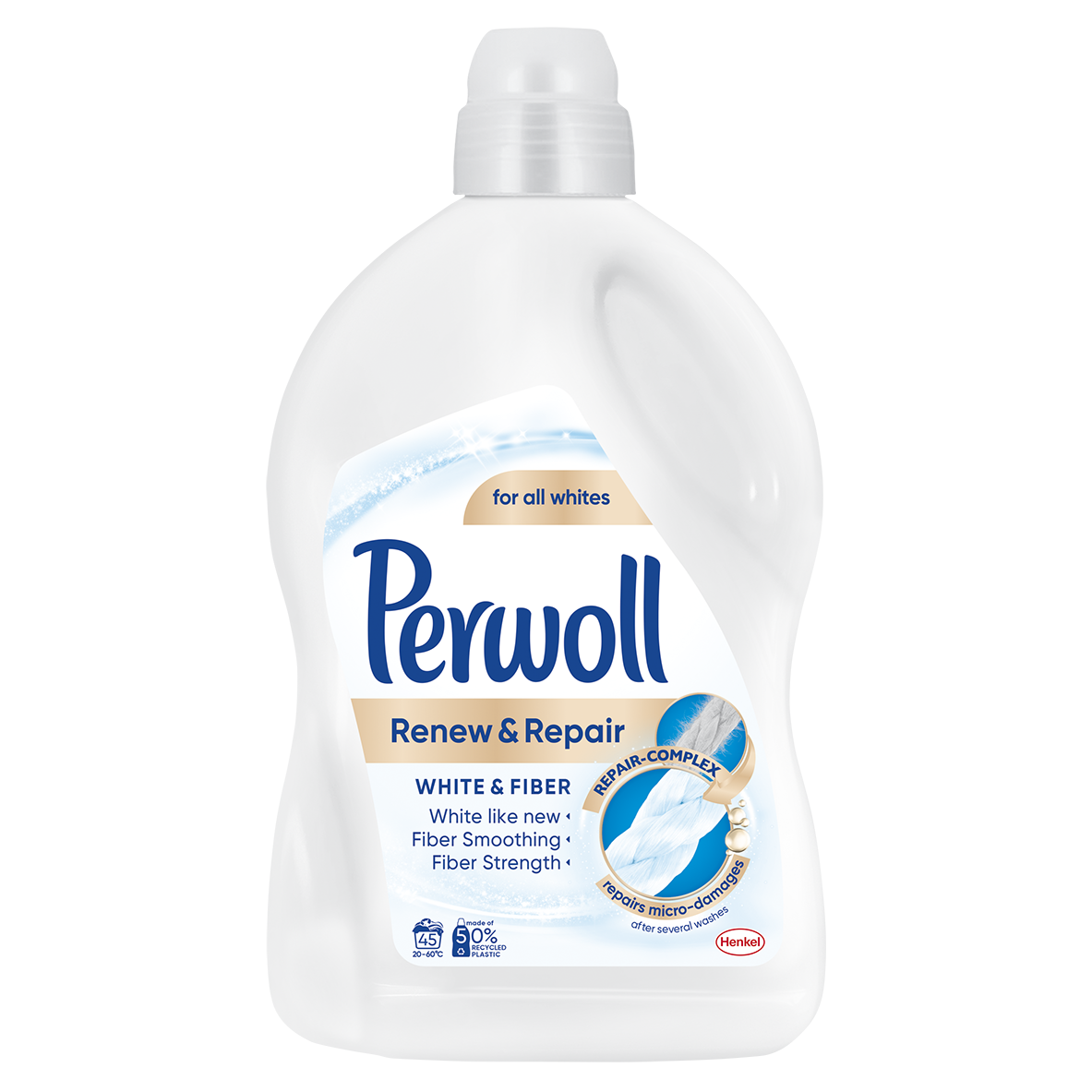 Средство для стирки Perwoll для белых вещей, 2.7 л (793869) - фото 2