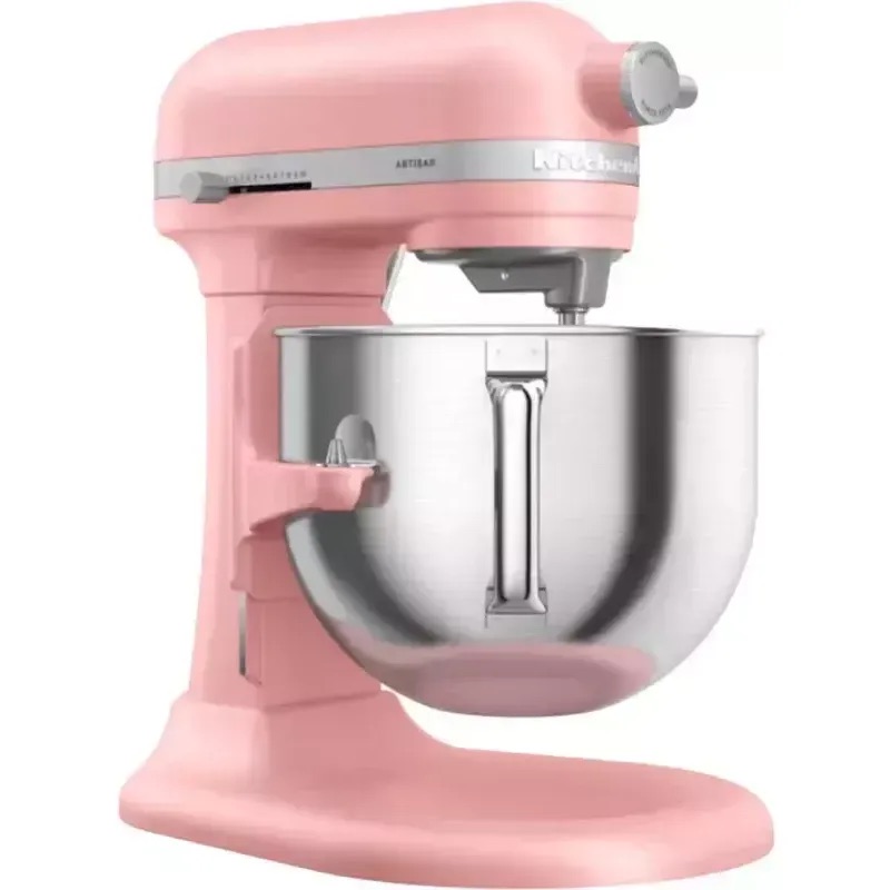 Планетарный миксер KitchenAid Artisan с подъемной чашей 6.6 л сухая роза (5KSM70SHXEDR) - фото 3