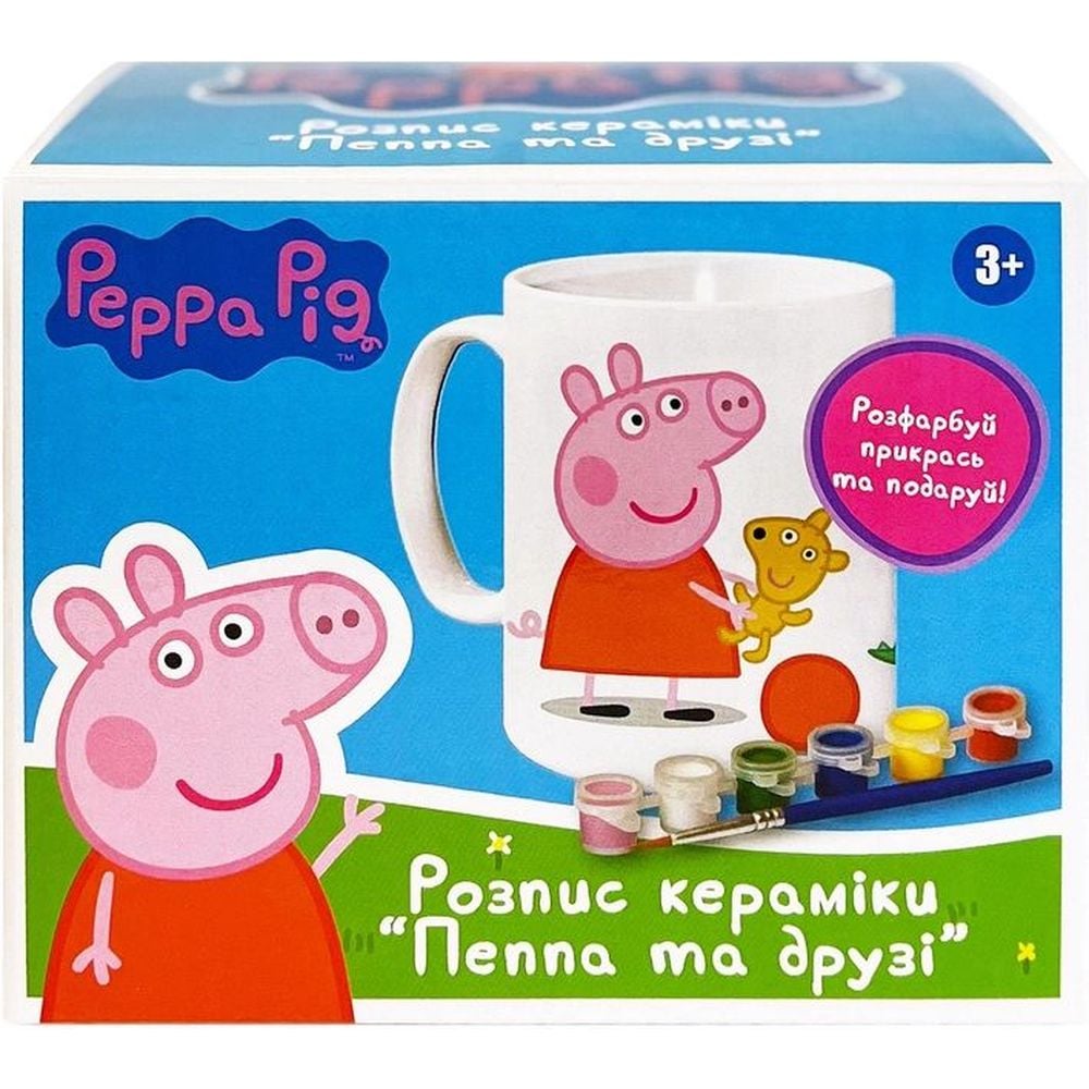 Набор для творчества Peppa Pig Роспись керамики Пеппа и друзья (122822) - фото 1