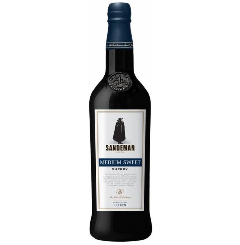 Вино Sandeman Medium Sweet Sherry красное полусладкое 15% 0.75 л (15982) - фото 1