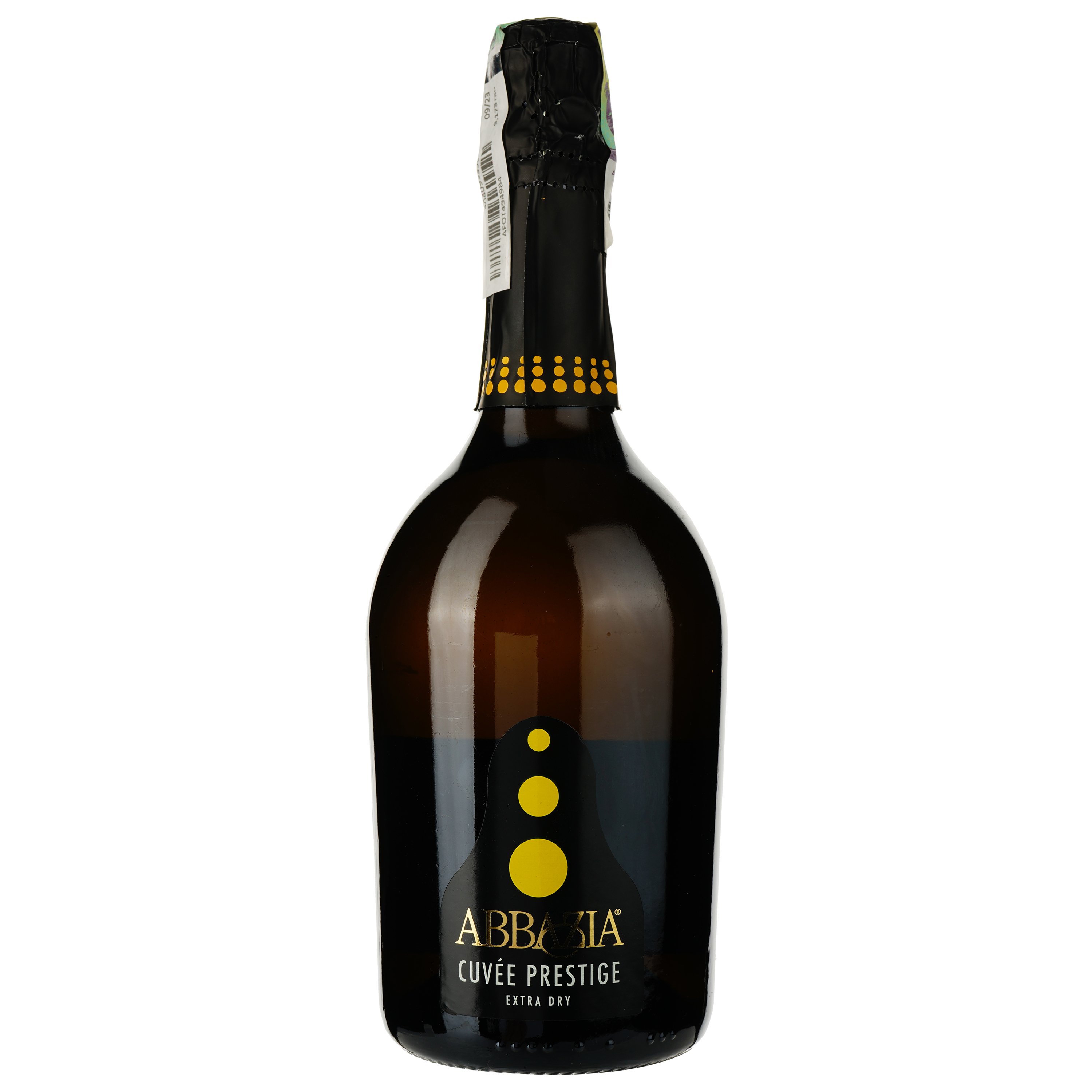 Ігристе вино Abbazia Cuvee Prestige Spumante Extra Dry, біле, екстра-драй, 0.75 л - фото 1