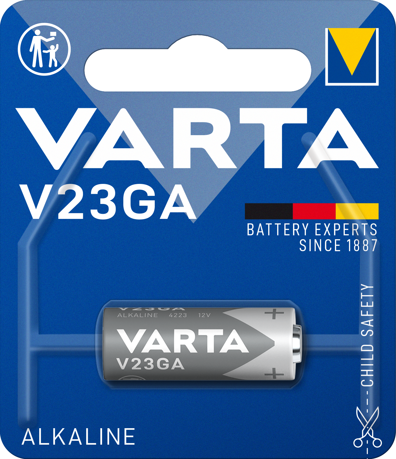 Батарейка Varta V 23 GA Bli 1 Alkaline, 1 шт. (4223101401) - фото 1