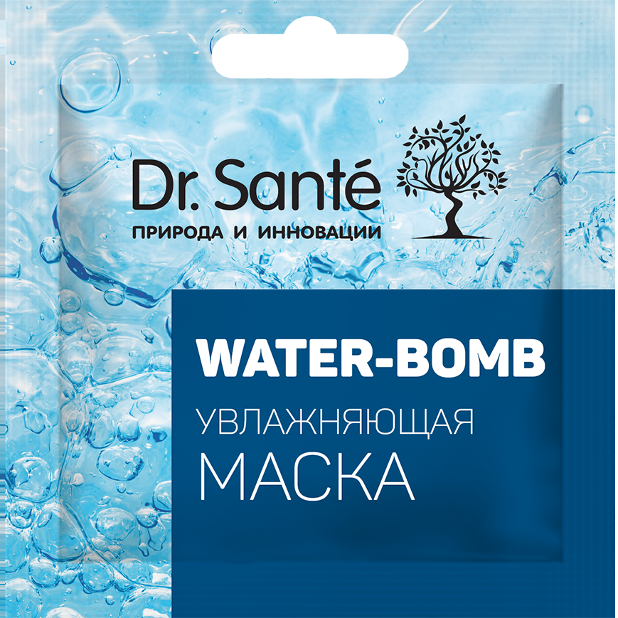 Маска увлажняющая Dr. Sante Water-bomb, 12 мл - фото 1