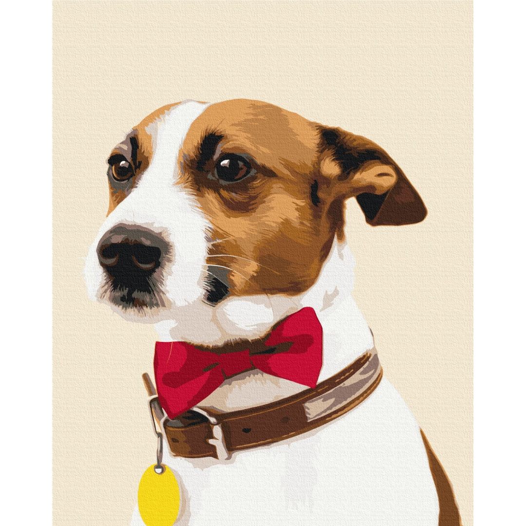 Картина по номерам Собака чемпион Brushme 40x50 см разноцветная 000276809 - фото 1