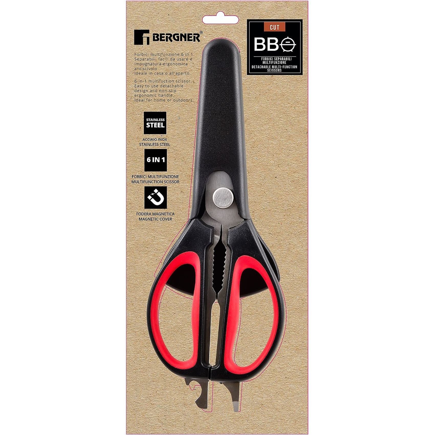 Кухонные ножницы Bergner Bbq 25 см (BG-40750-MT) - фото 5