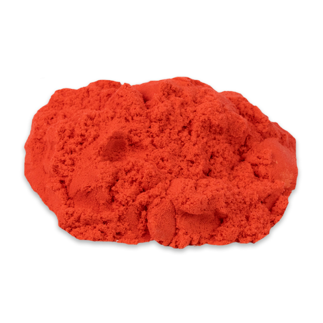 Кинетический песок Strateg Magic sand красный 1 кг (39404-6) - фото 2