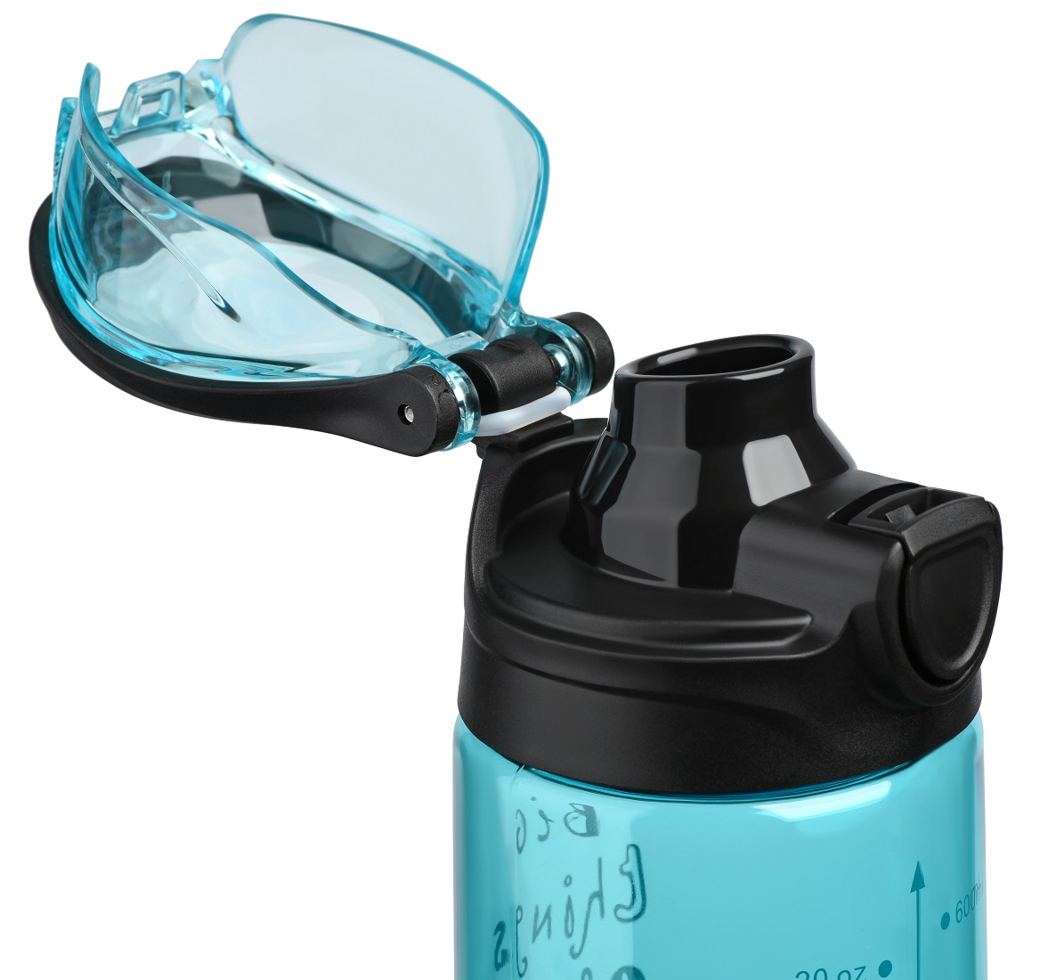 Пляшка для води Ardesto Big Things, 0,7 л, блакитний (AR2206PB) - фото 3