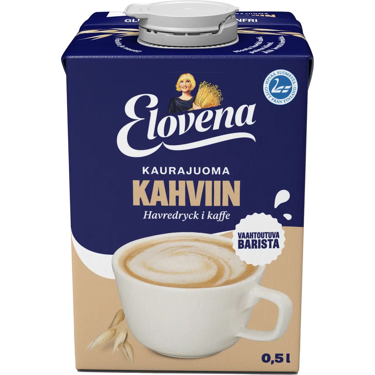 Вівсяне молоко Elovena Barista до кави 500 мл - фото 1