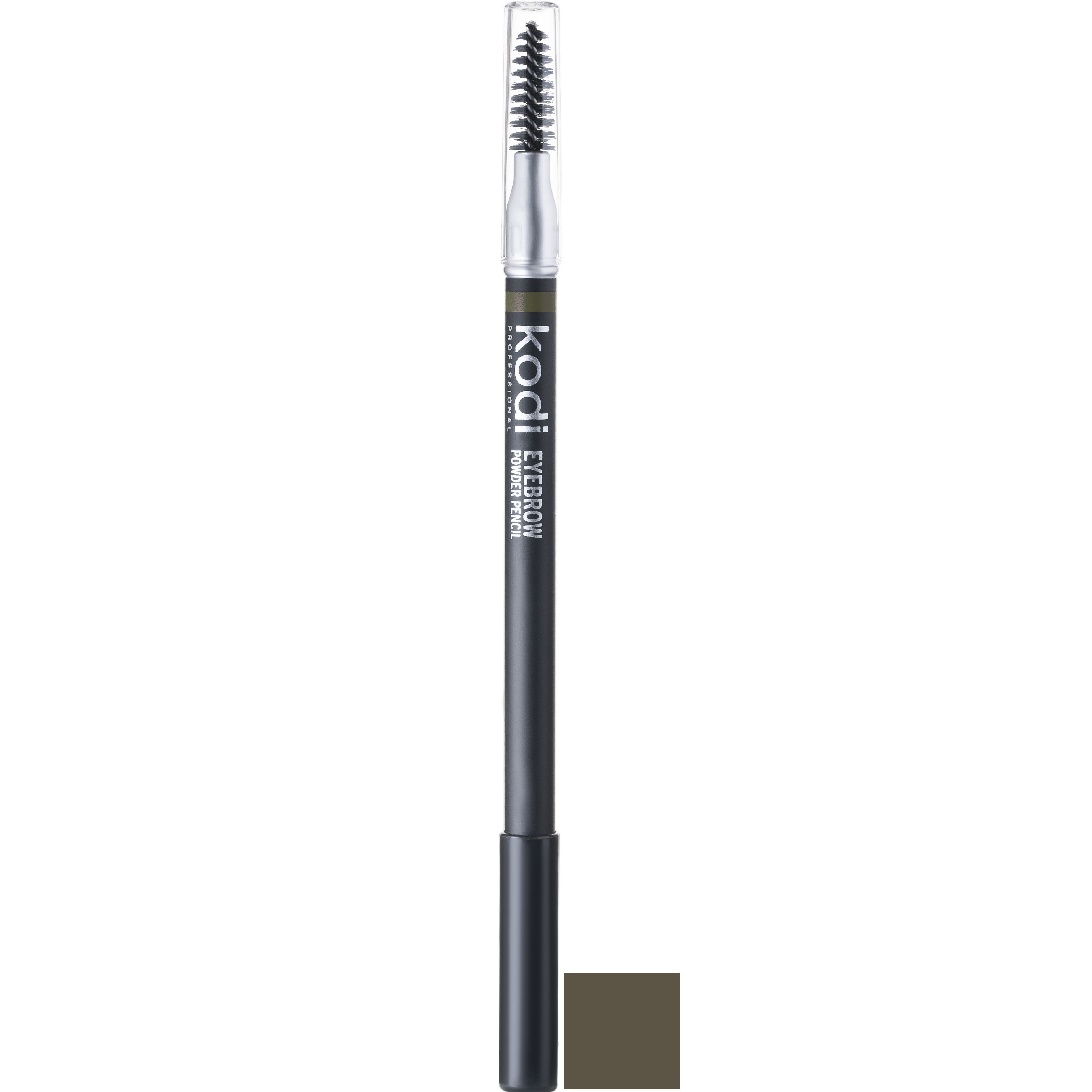 Карандаш для бровей Kodi Professional Eyebrow Powder Pencil со щеточкой тон 10PB 1.19 г - фото 1