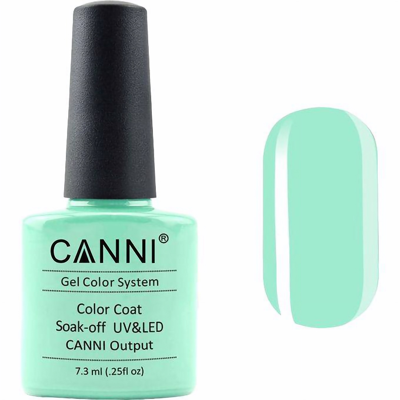 Гель-лак Canni Color Coat Soak-off UV&LED 208 мохіто 7.3 мл - фото 1