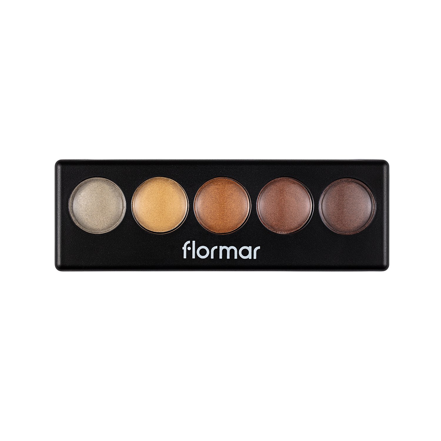 Палетка теней для век Flormar Color Palette Eyeshadow, тон 004 (Golden Caramel) (8000019545062) - фото 1