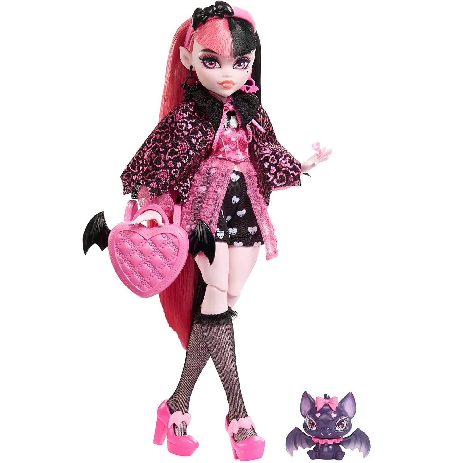 Лялька Mattel Monster High Posable Fashion Doll Draculaura, 26 см (HHK51) - фото 1