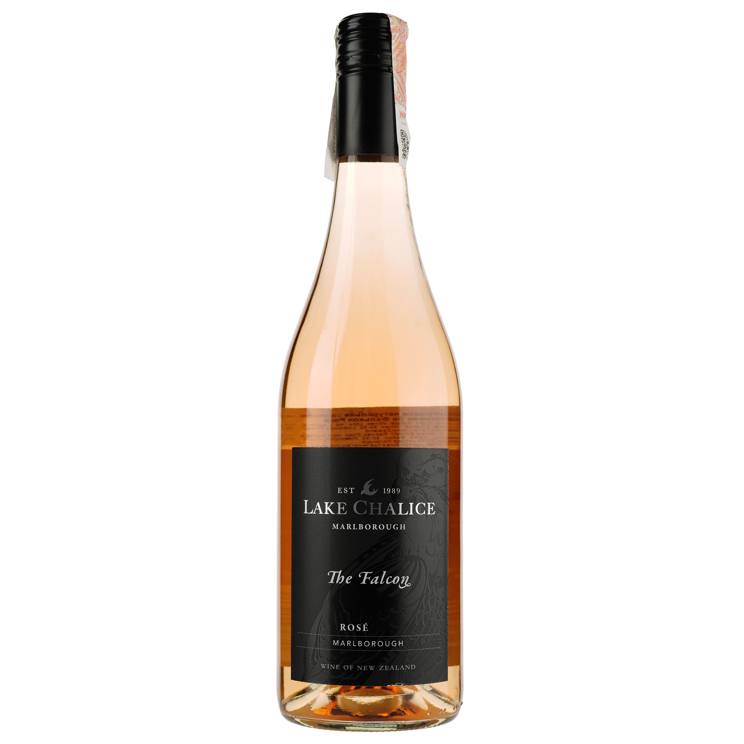 Вино Lake Chalice Pinot Noir Rose The Falcon Marlborough, рожеве, сухе, 12,5%, 0,75 л (35390) - фото 1