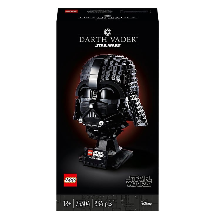 Конструктор LEGO Star Wars Шолом Дарта Вейдера, 834 детали (75304) - фото 7