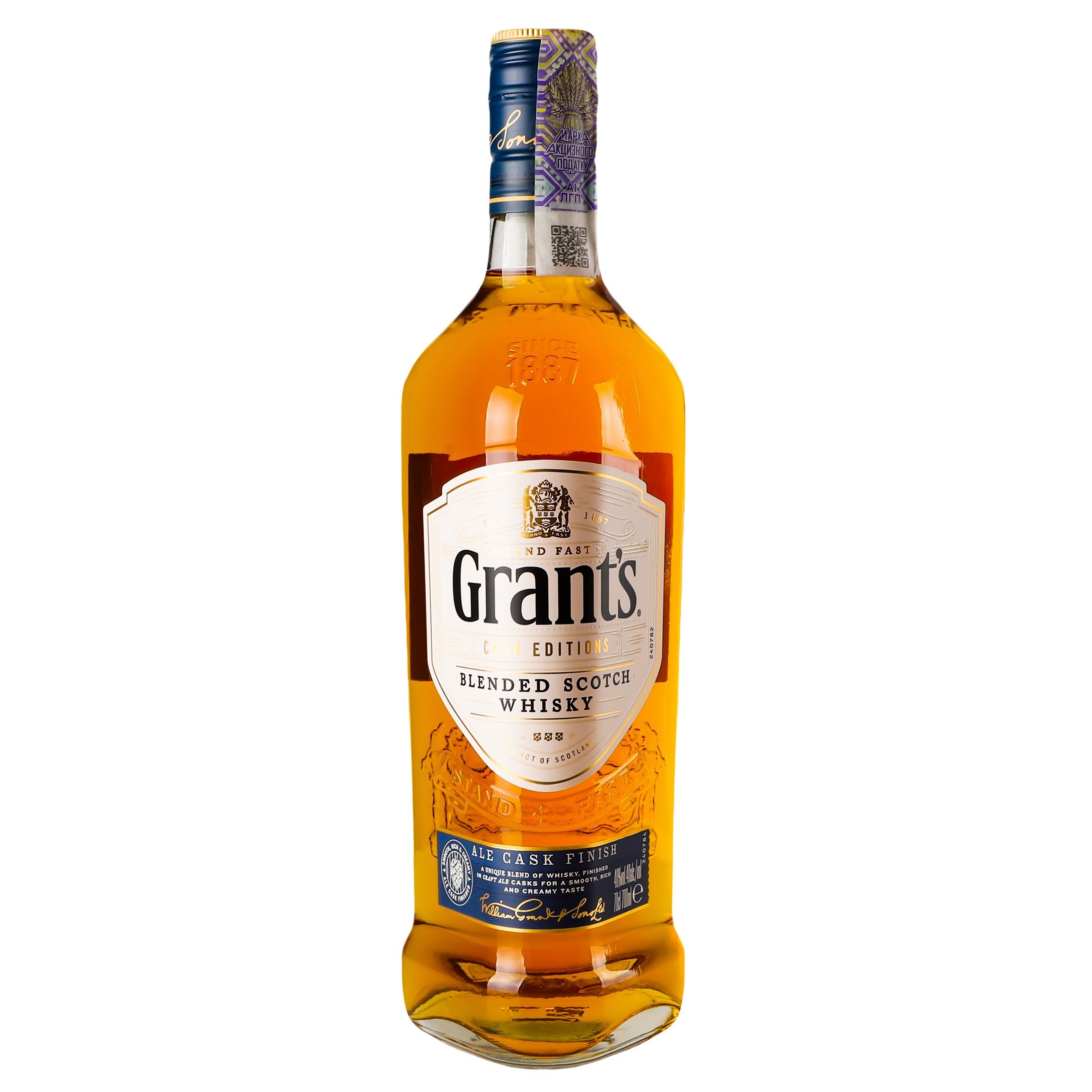 Виски Grant's Ale Cask, 40%, 0,7 л (563951) - фото 1