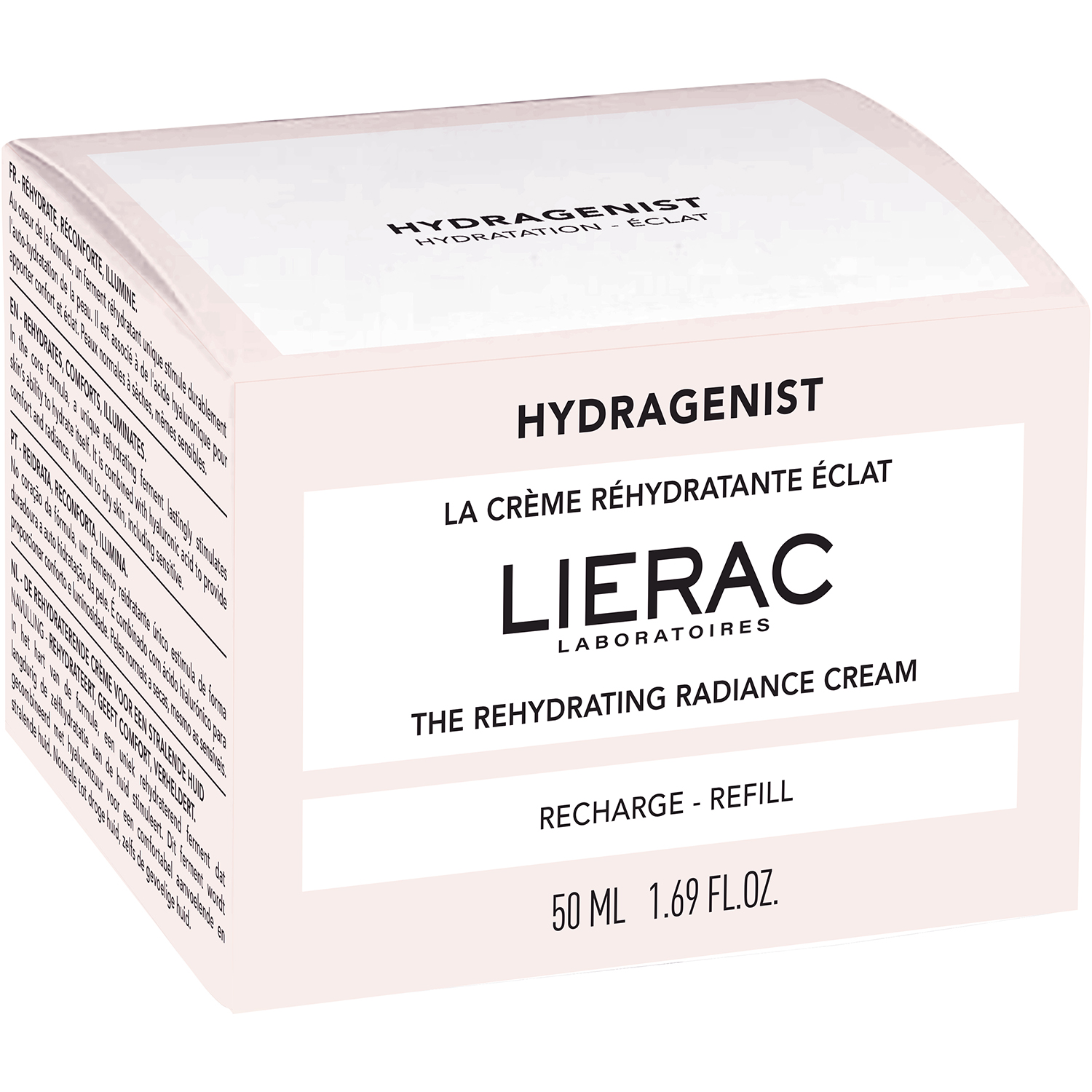 Крем для обличчя Lierac Hydragenist Rehydrating Radiance, змінний блок, 50 мл - фото 1