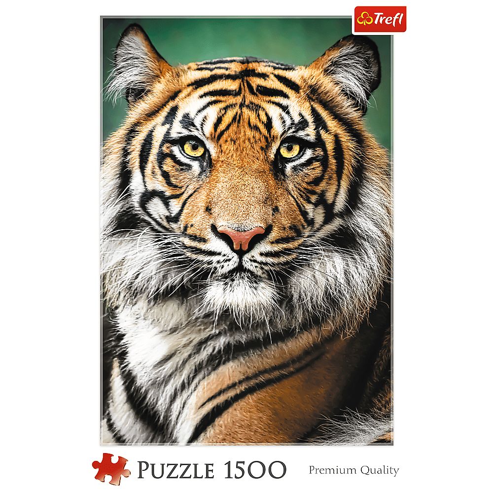 Пазли Trefl Портрет Тигра 1500 елементів - фото 3