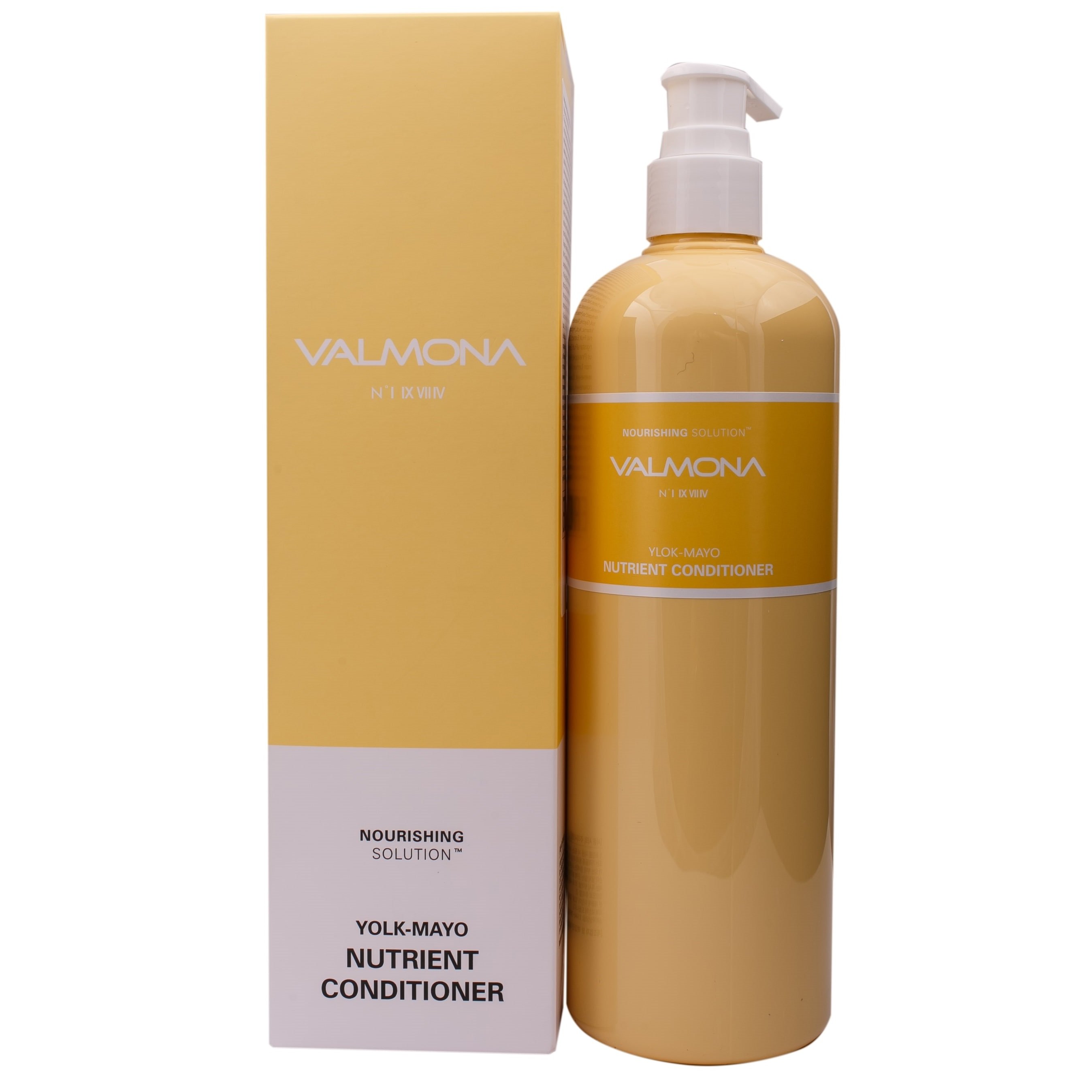 Кондиционер для волос Valmona Питание Nourishing Solution Yolk-Mayo Nutrient Conditioner, 480 мл - фото 1