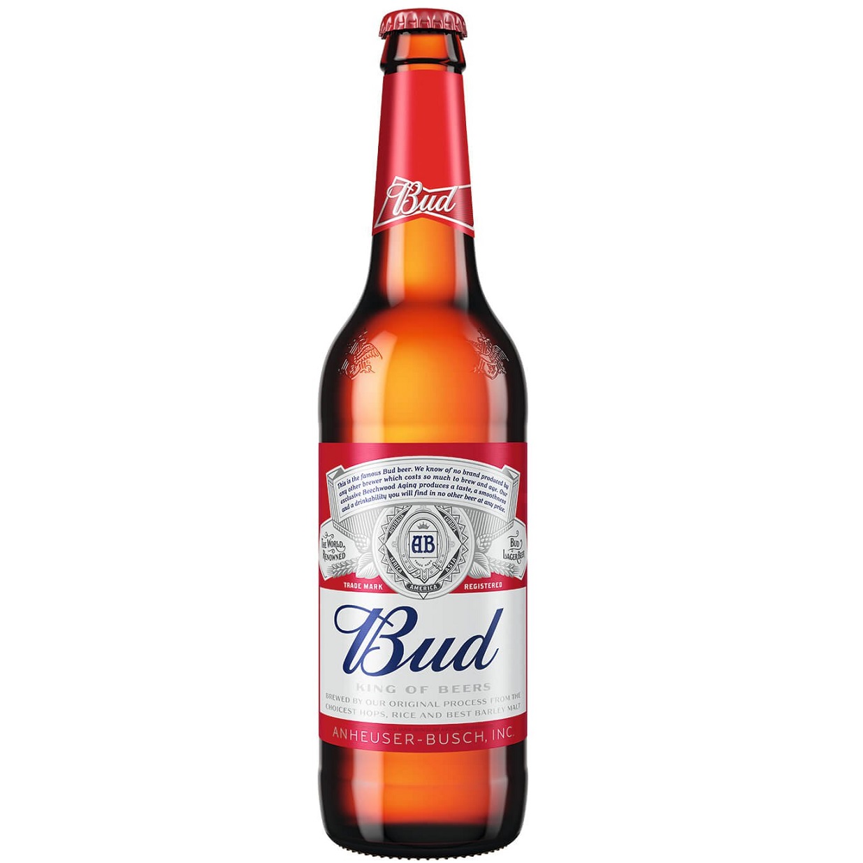 Пиво Bud, світле, 5%, 0,5 л (501250) - фото 1