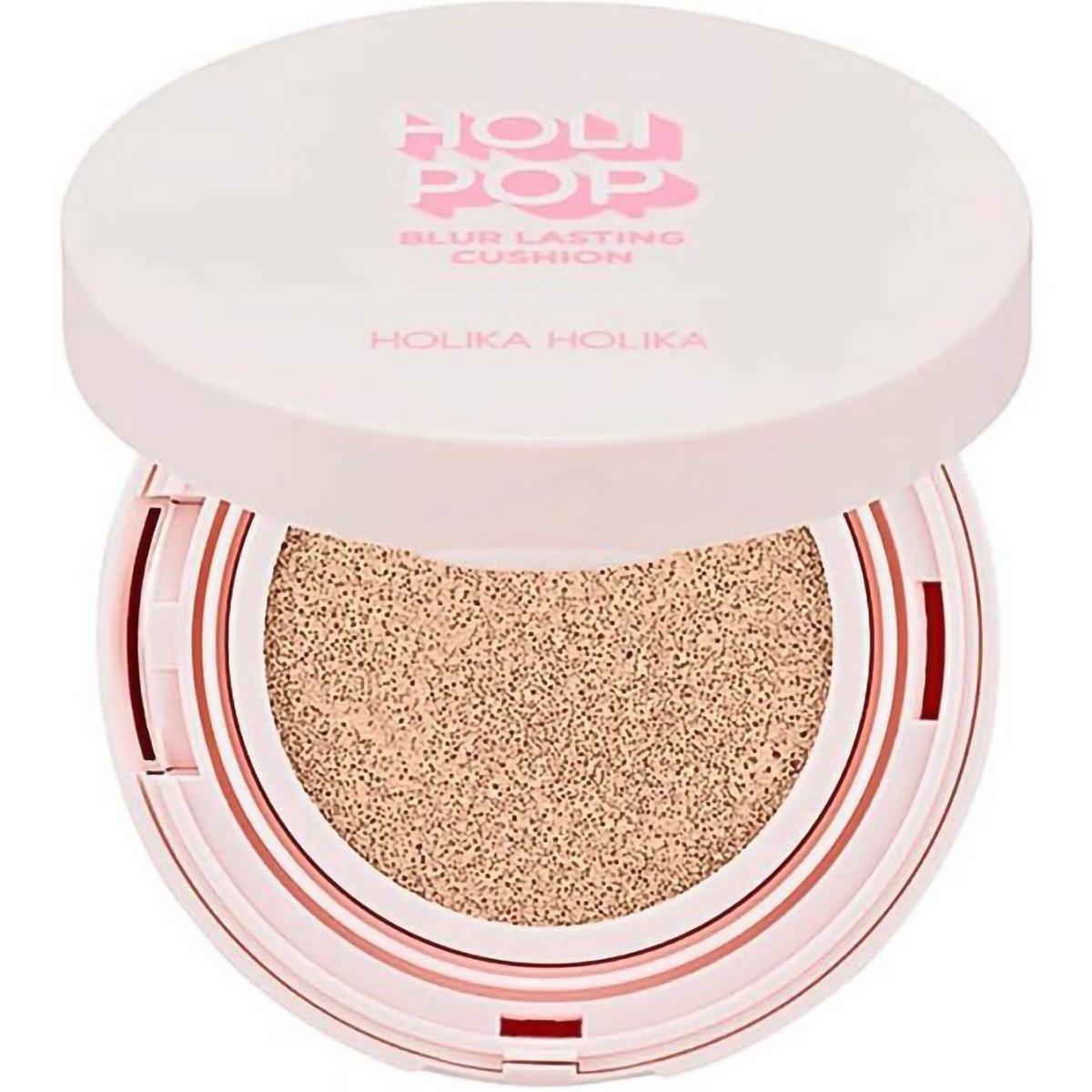 Кушон для лица Holika Holika Holi Pop Blur Lasting SPF 50+ PA+++, тон 03 (Sand Blur), 13 г - фото 1