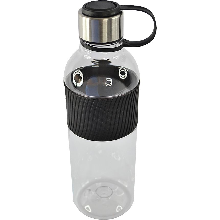 Бутылка для воды Line Art Limpid 850 мл черная (20222LA-01) - фото 3