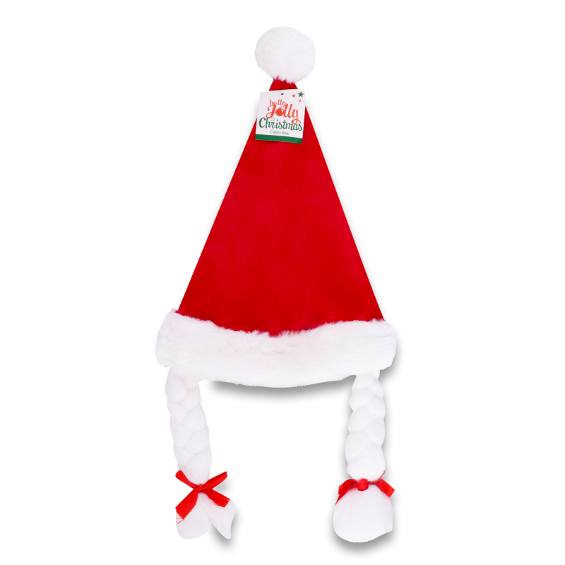 Шапка карнавальная Offtop Санта, красный (855049) - фото 1