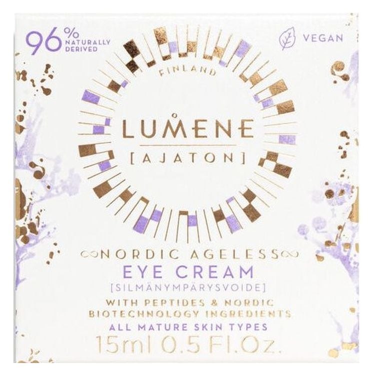 Інтенсивний крем для шкіри навколо очей Lumene Nordic Ageless Ajaton Eye Cream, 15 мл - фото 3