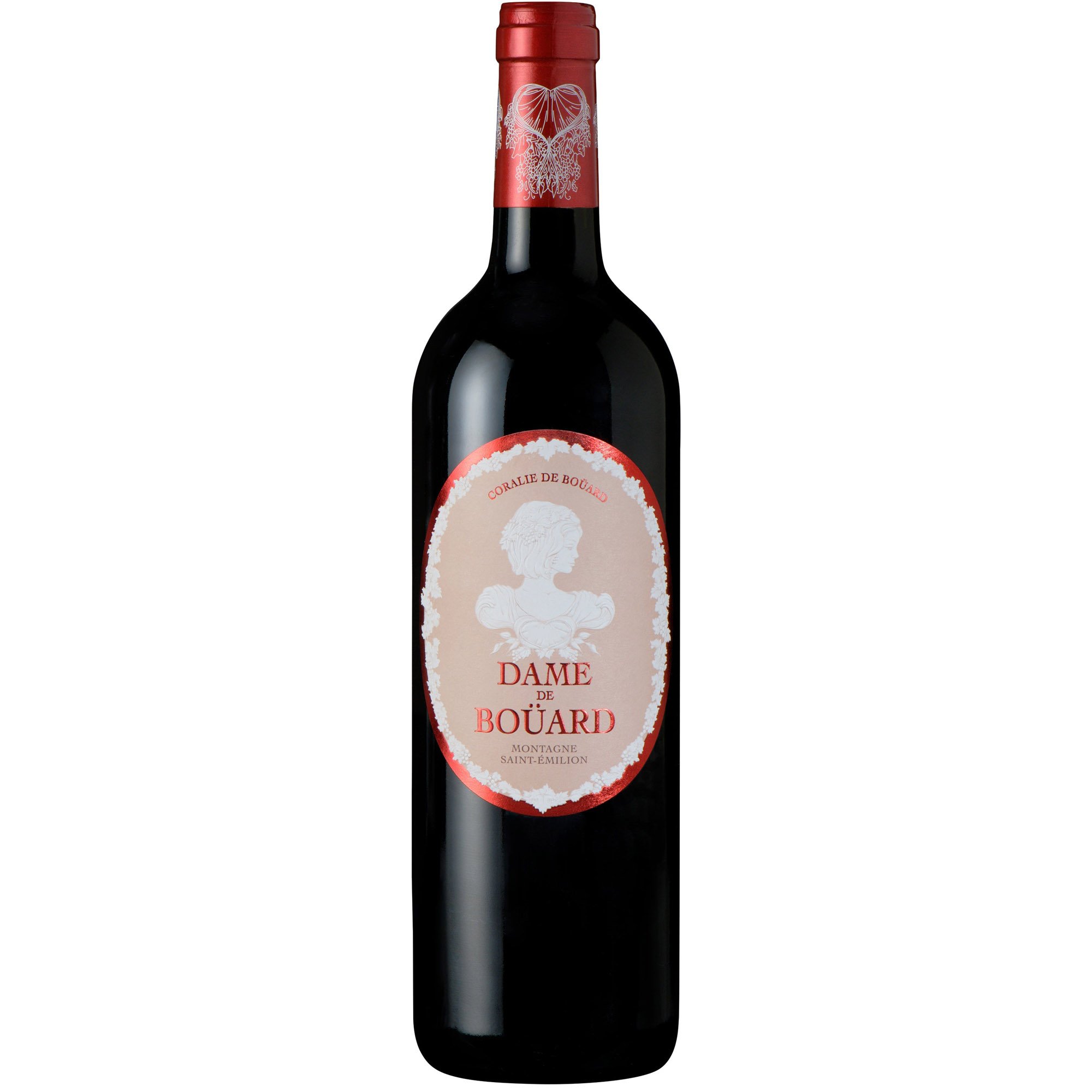 Вино La Dame de Bouard 2017, красное, сухое, 0,75 л - фото 1