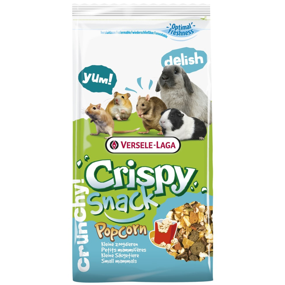 Лакомства для грызунов Versele-Laga Crispy Snack Popcorn 650 г - фото 1