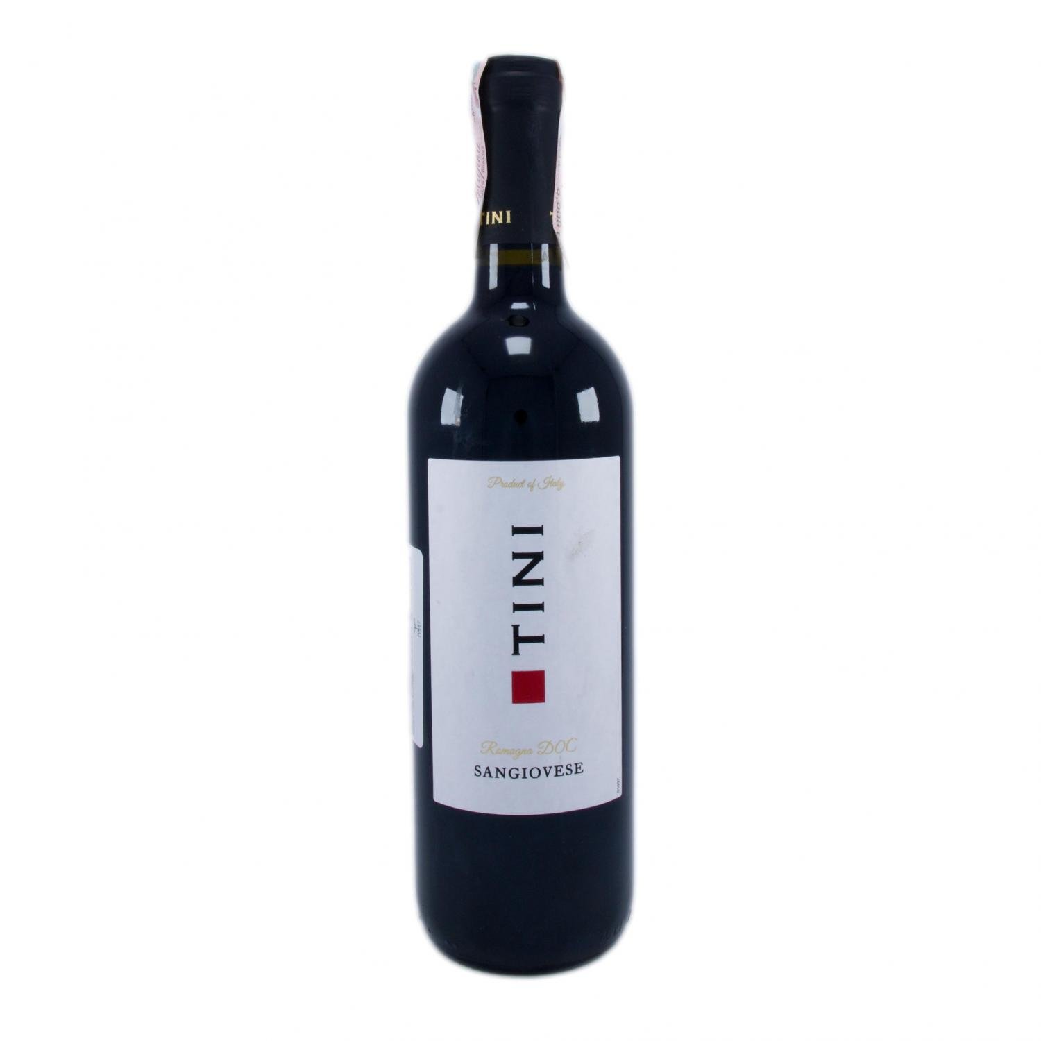 Вино Tini Sangiovese di Romagna DOC, 12%, 0,75 л (446371) - фото 1