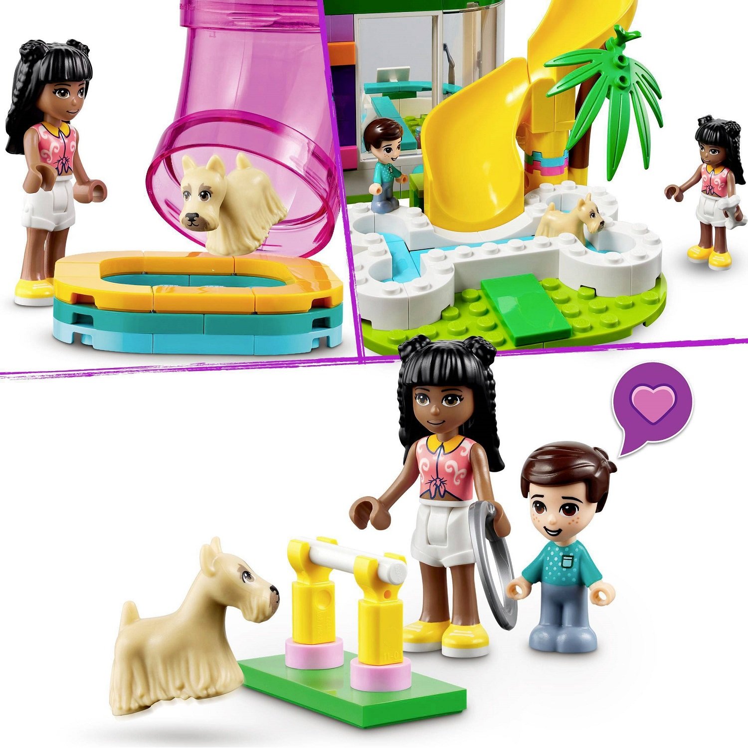 Конструктор LEGO Friends Зоогостиница, 593 деталей (41718) - фото 6