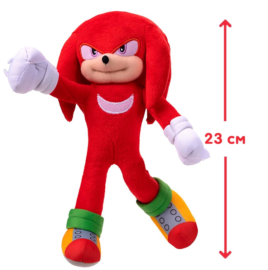 М'яка іграшка Sonic the Hedgehog 2 Наклз, 23 см (41276i) - фото 6
