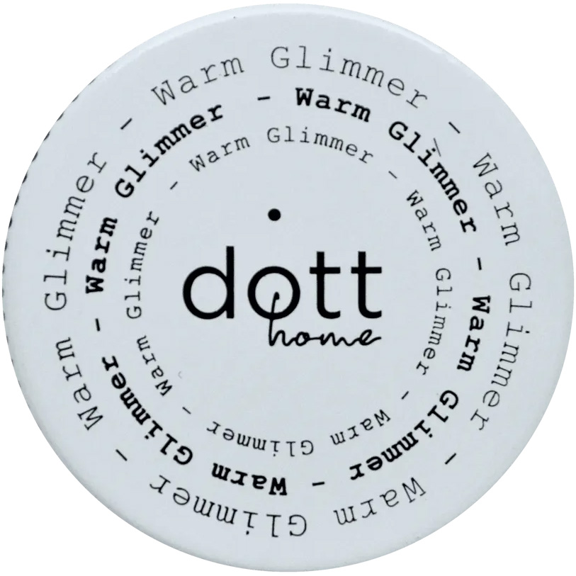 Парфюмированная соевая свеча Dott Home Warm Glimmer 15 г - фото 1