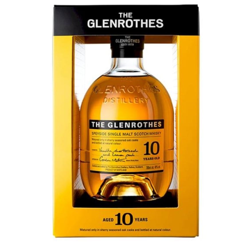 Виски Glenrothes 10yo Single Malt Scotch Whisky, 40%, 0.7 л - фото 1