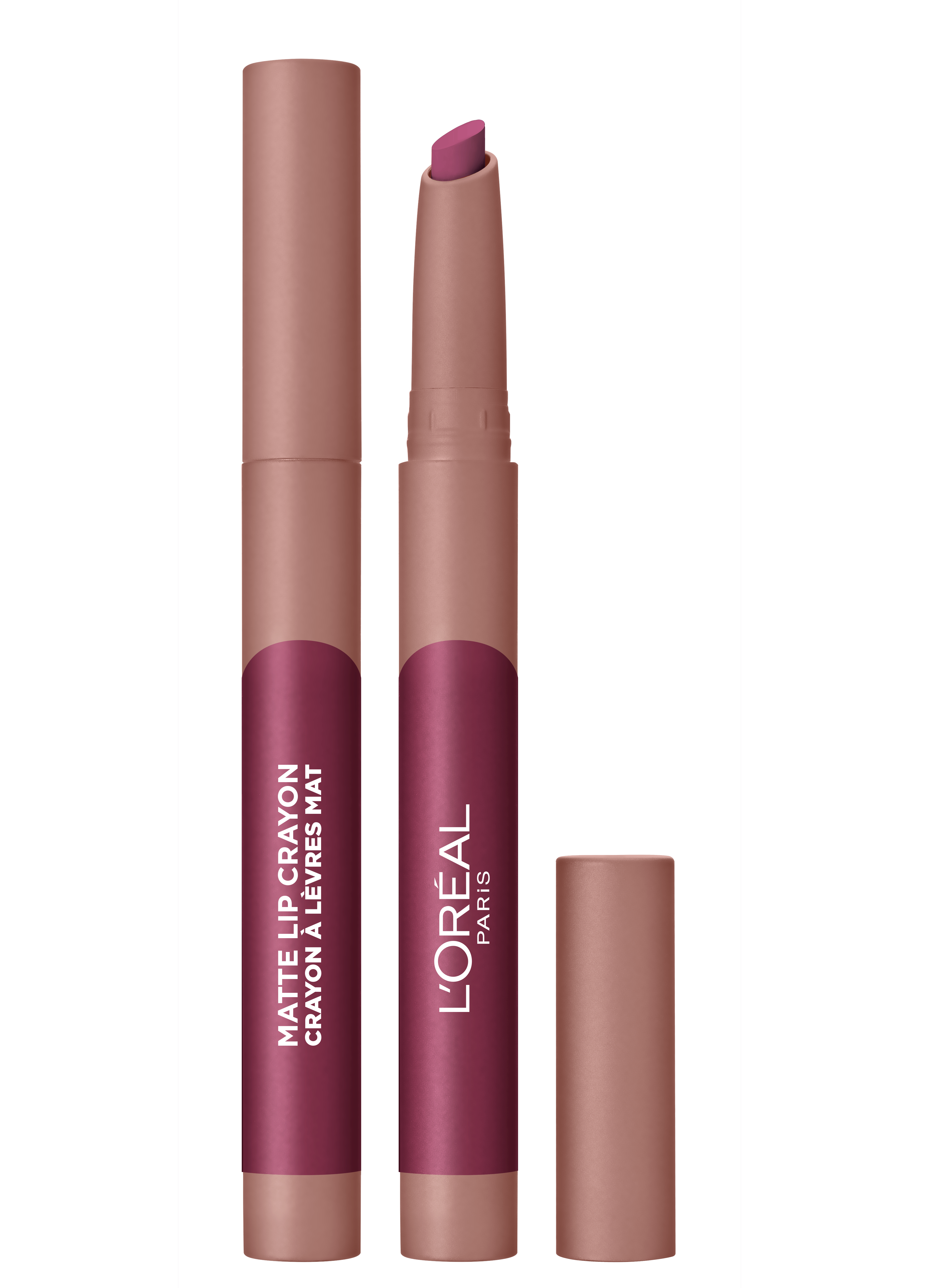 Помада-карандаш для губ L’Oréal Paris Matte Lip Crayon, тон 107 (Сливовый), 1,3 г (A9975600) - фото 1