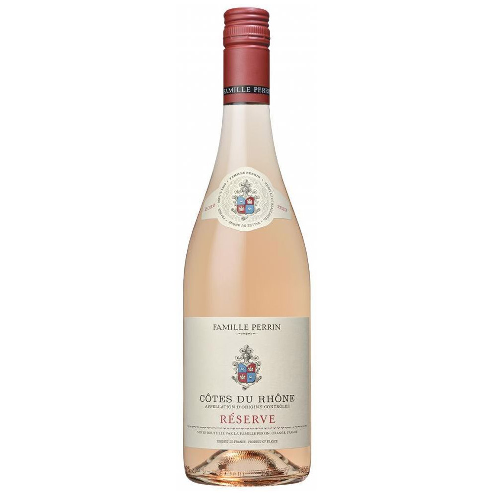 Вино Famille Perrin Cotes du Rhone Reserve Rose розовое сухое 0.75 л - фото 1