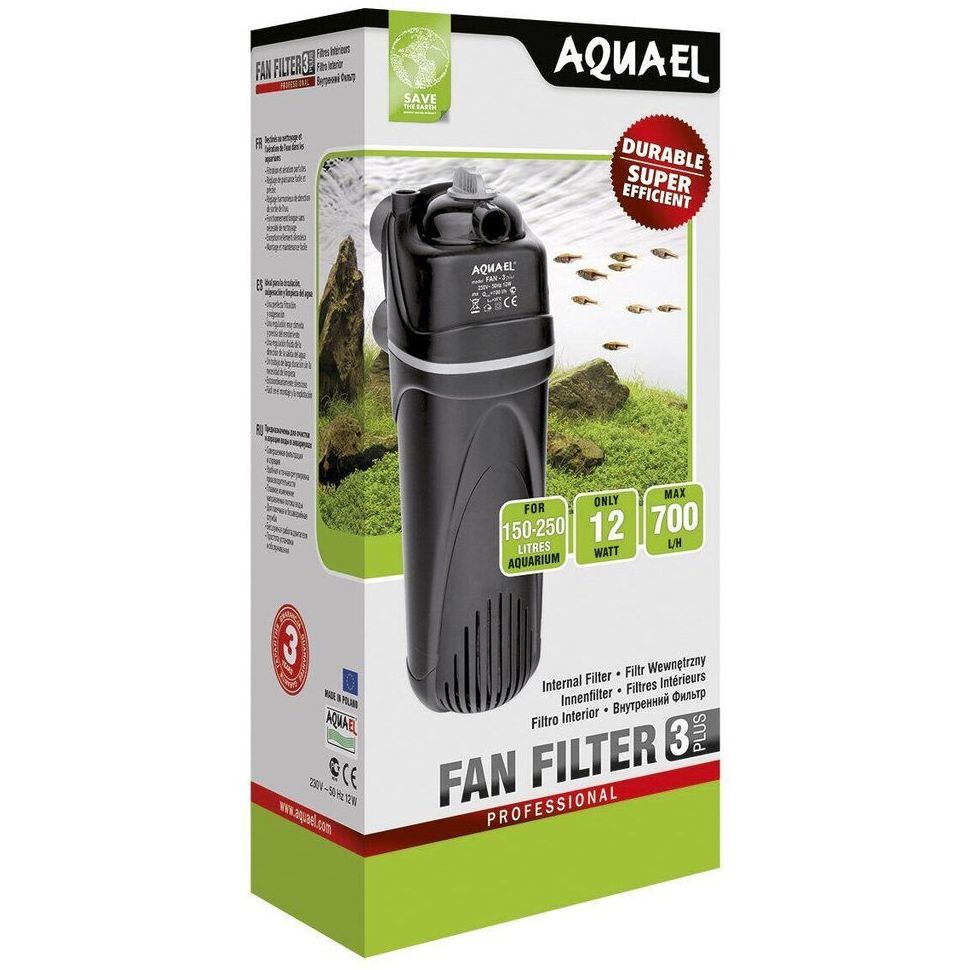 Внутрішній фільтр Aquael Fan 3 Plus, для акваріумів 150-250 л - фото 1