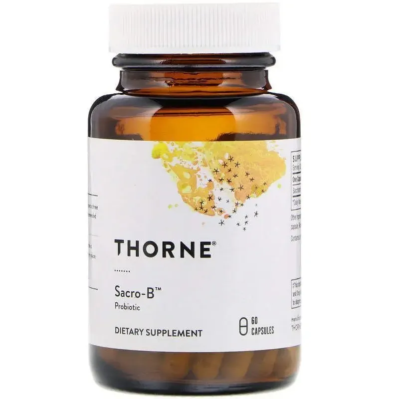 Сахаромицеты буларди Thorne Research Sacro-B Probiotic 60 капсул - фото 1