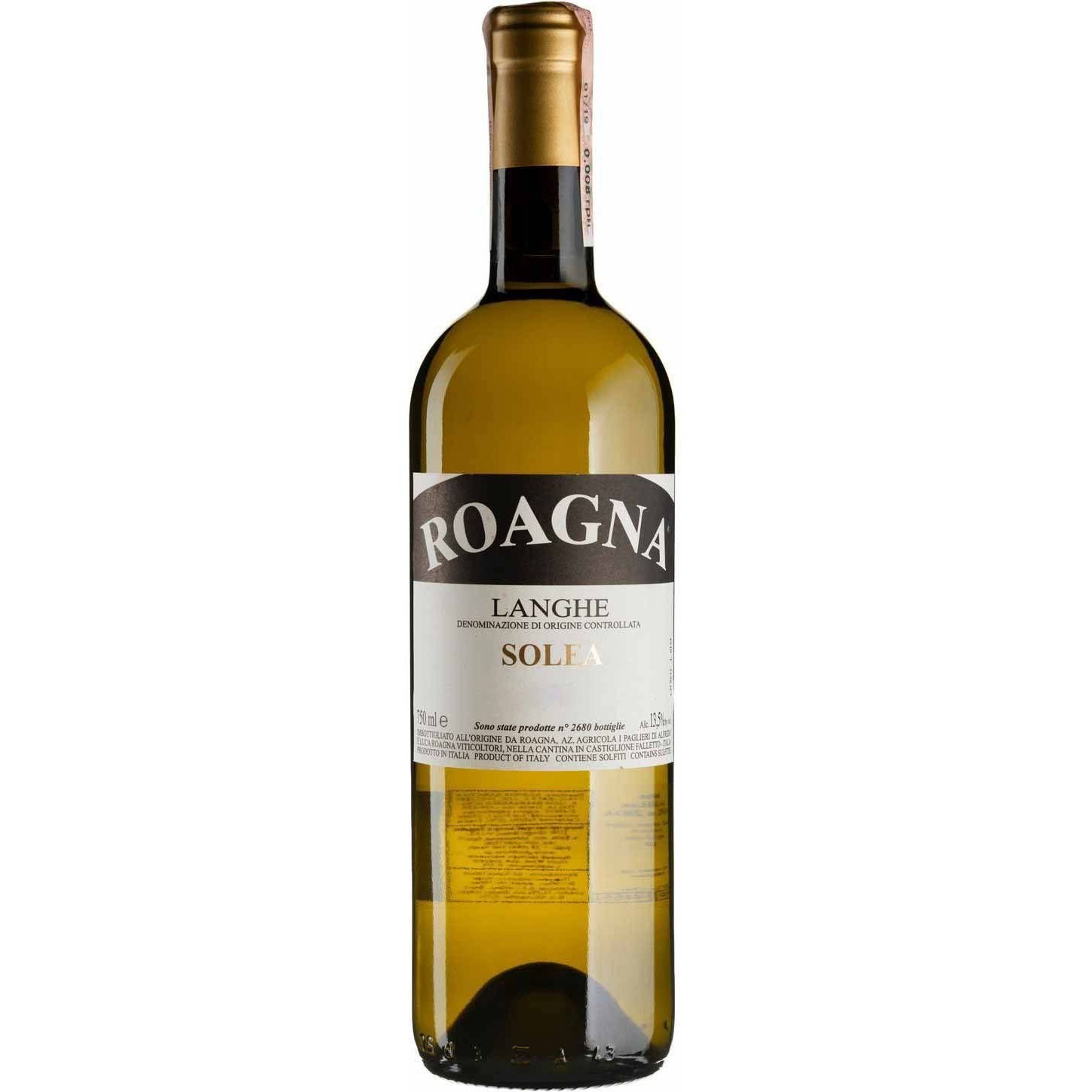Вино Roagna Langhe Bianco Solea 2019, біле, сухе, 0,75 л - фото 1