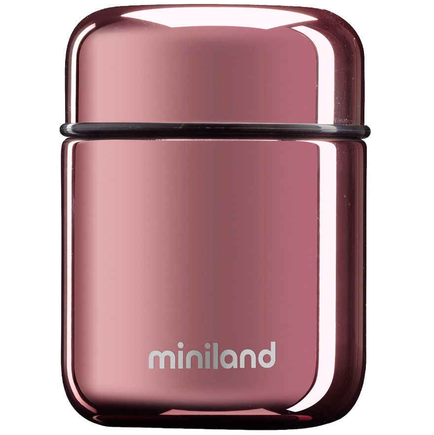 Термос пищевой Miniland Mini Deluxe, 280 мл, розовый (89356) - фото 1